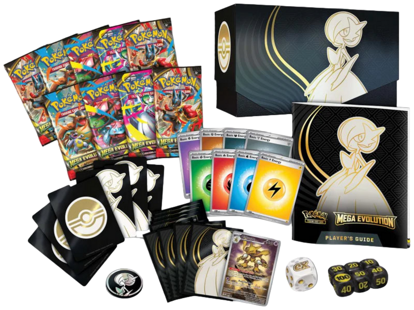 2025 Pokemon Mega Evolution Elite Trainer Box (Mega Gardevoir)
