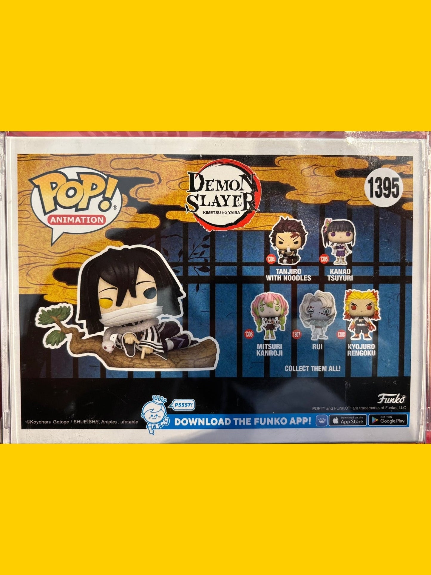 2023 Funko Demon Slayer Obanai Iguro #1395 Autographed No COA Sealed Boxes