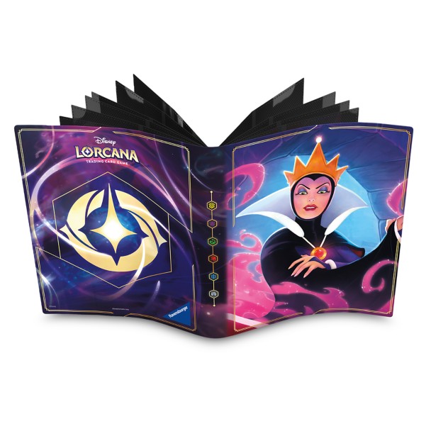 Disney Lorcana TCG Evil Queen 4-Pocket Lorebook Card Portfolio