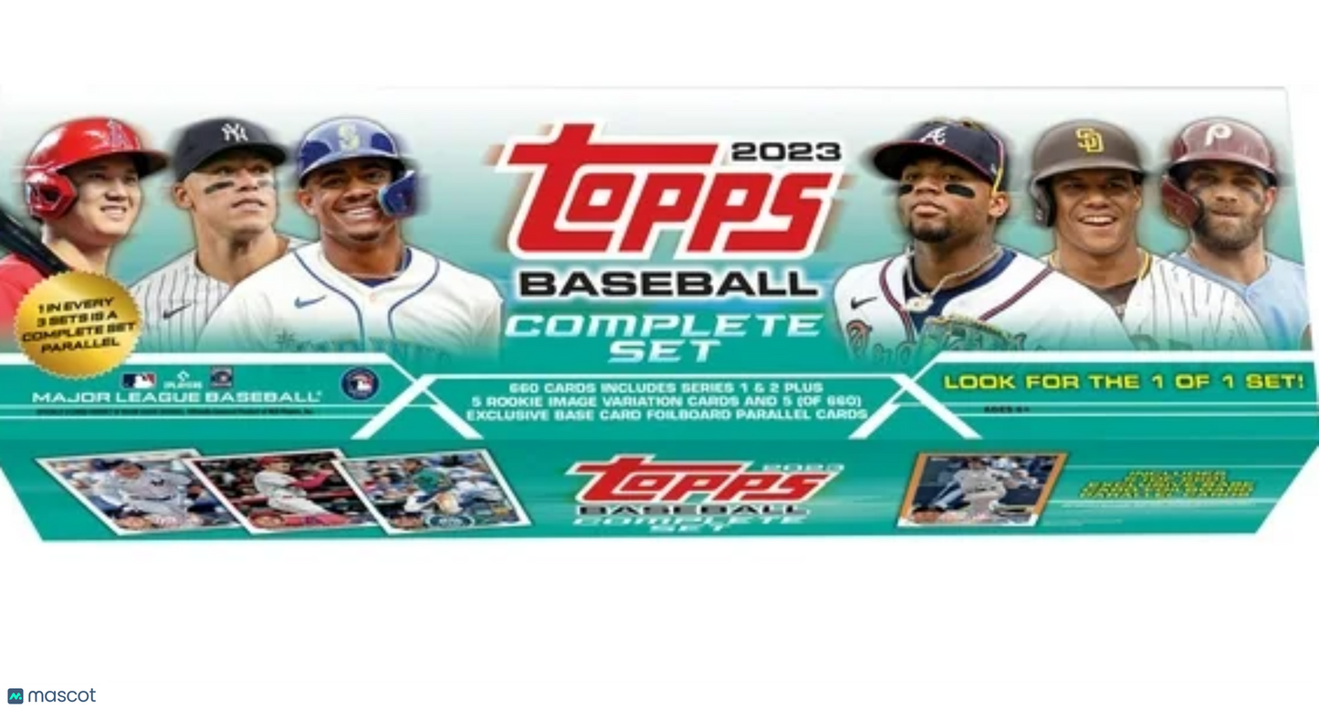 2023 Topps Complete Set Baseball Box