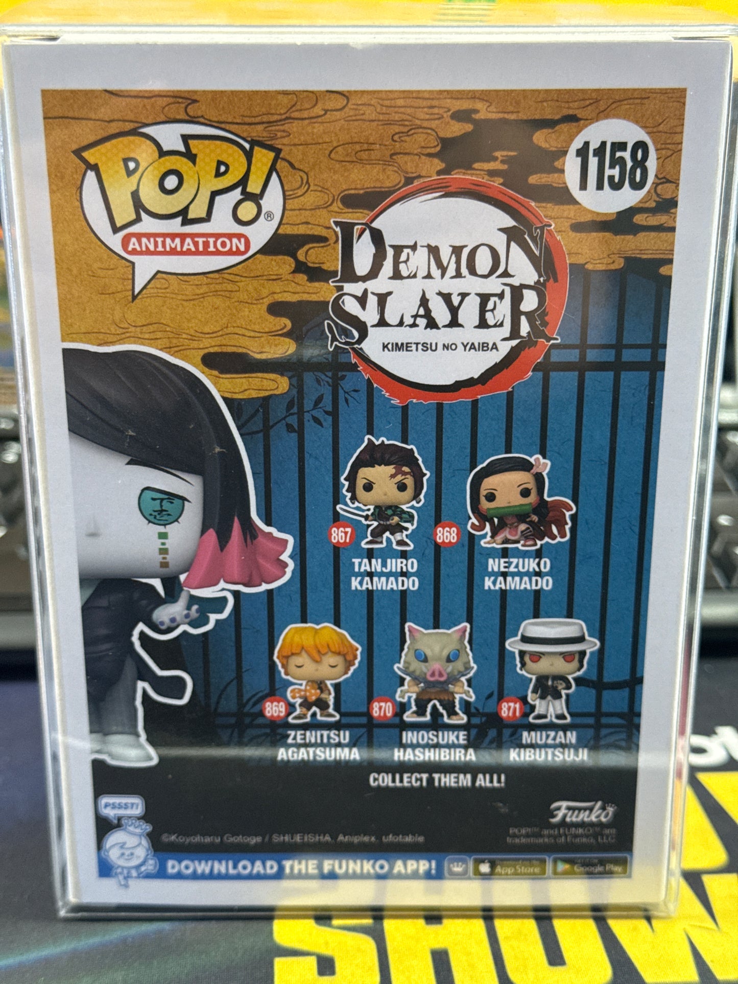 Funko Demon Slayer Enmu 1158 Comic Con Experience