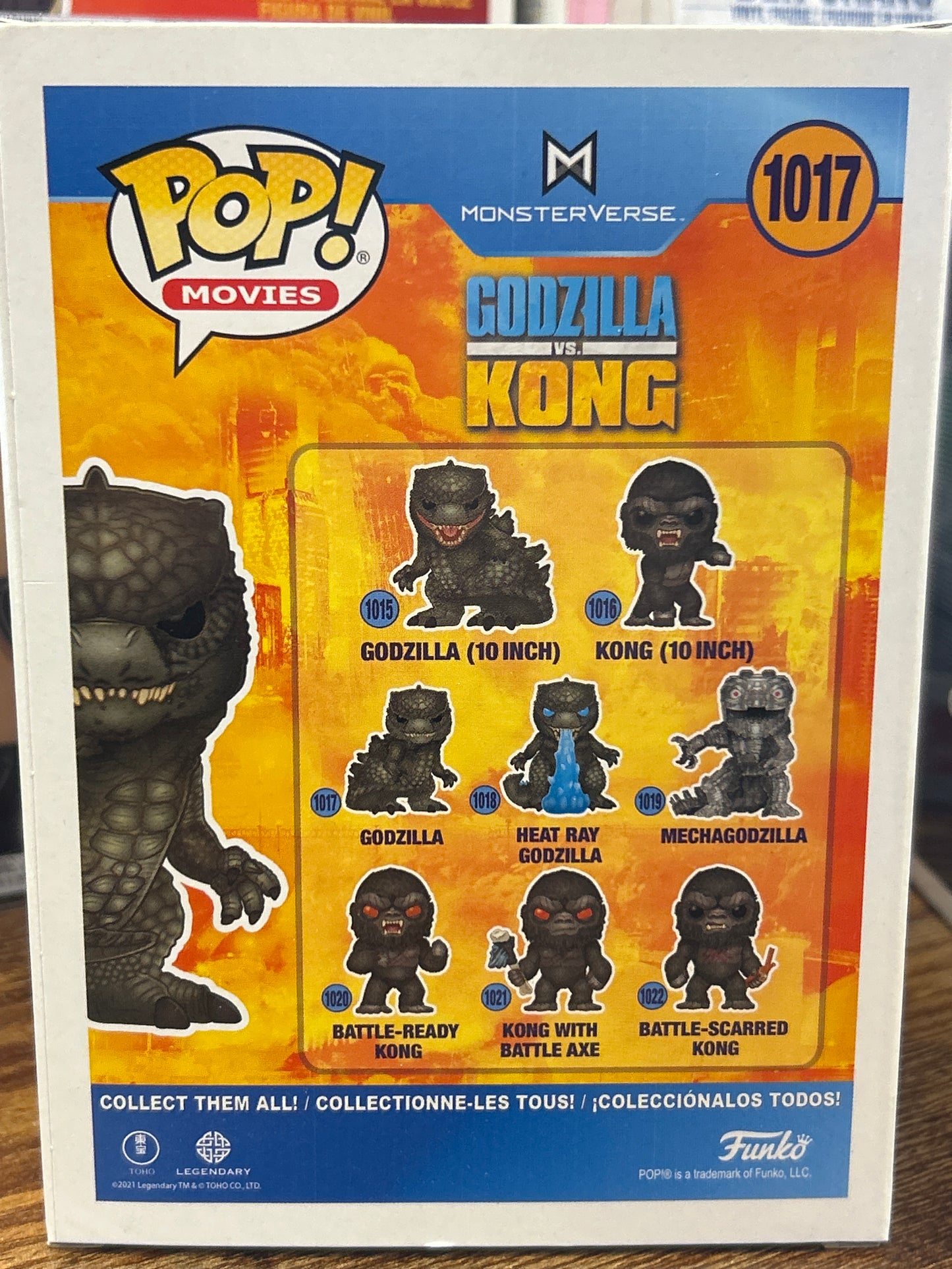 FunkoGodzilla vs. Kong # Like New