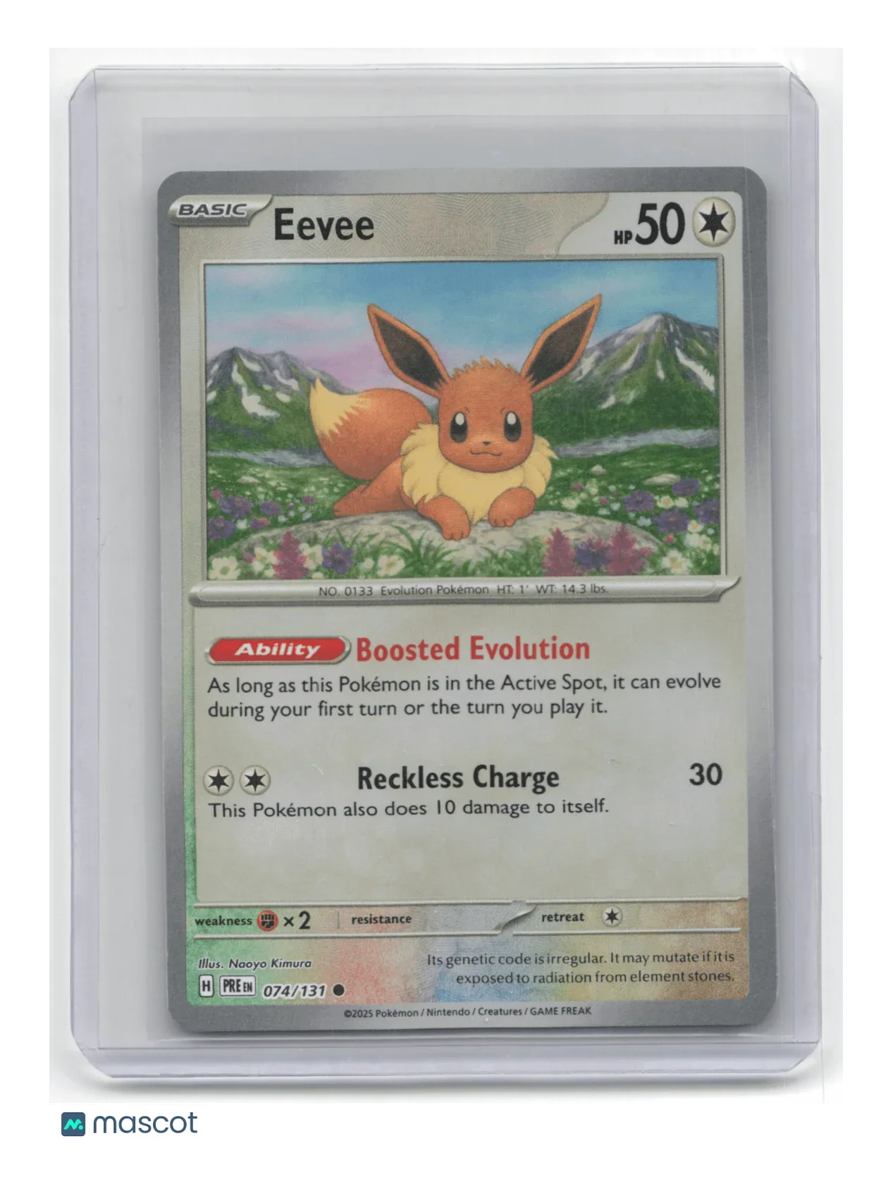 2019 Pokemon TCG Eevee Prismatic Evolutions #74/131 - Papa Joey's Collectibles