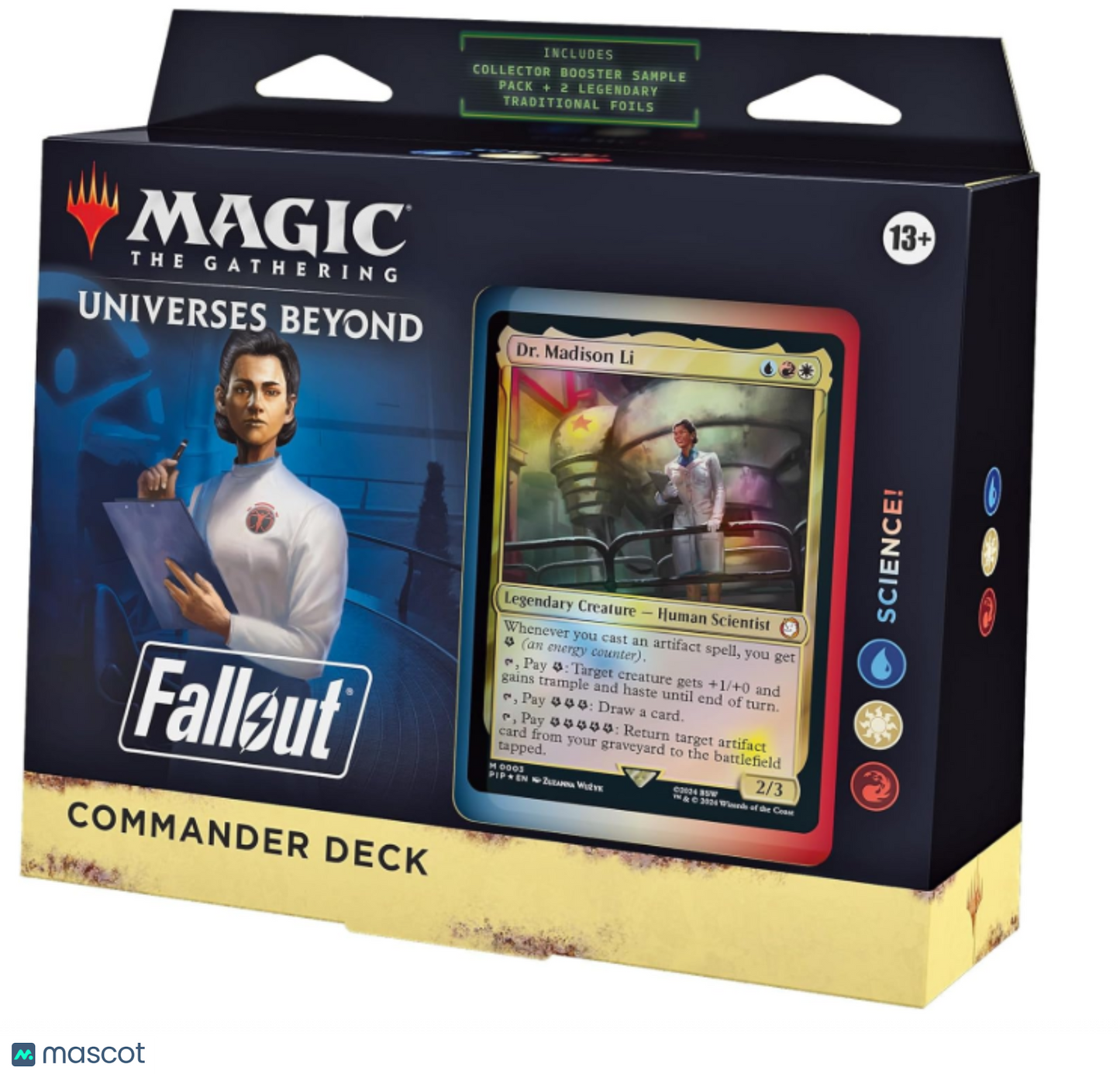2024 Magic TCG Universes Beyond Fallout - Science! Commander Deck