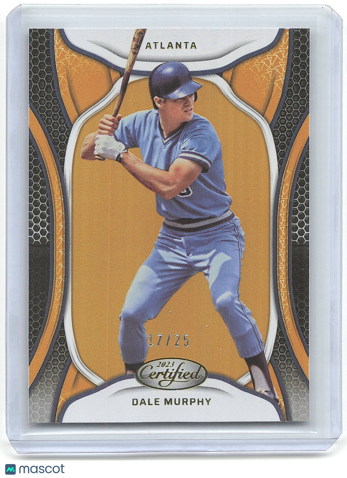 2023 Panini Certified Baseball Dale Murphy 17/25 #16