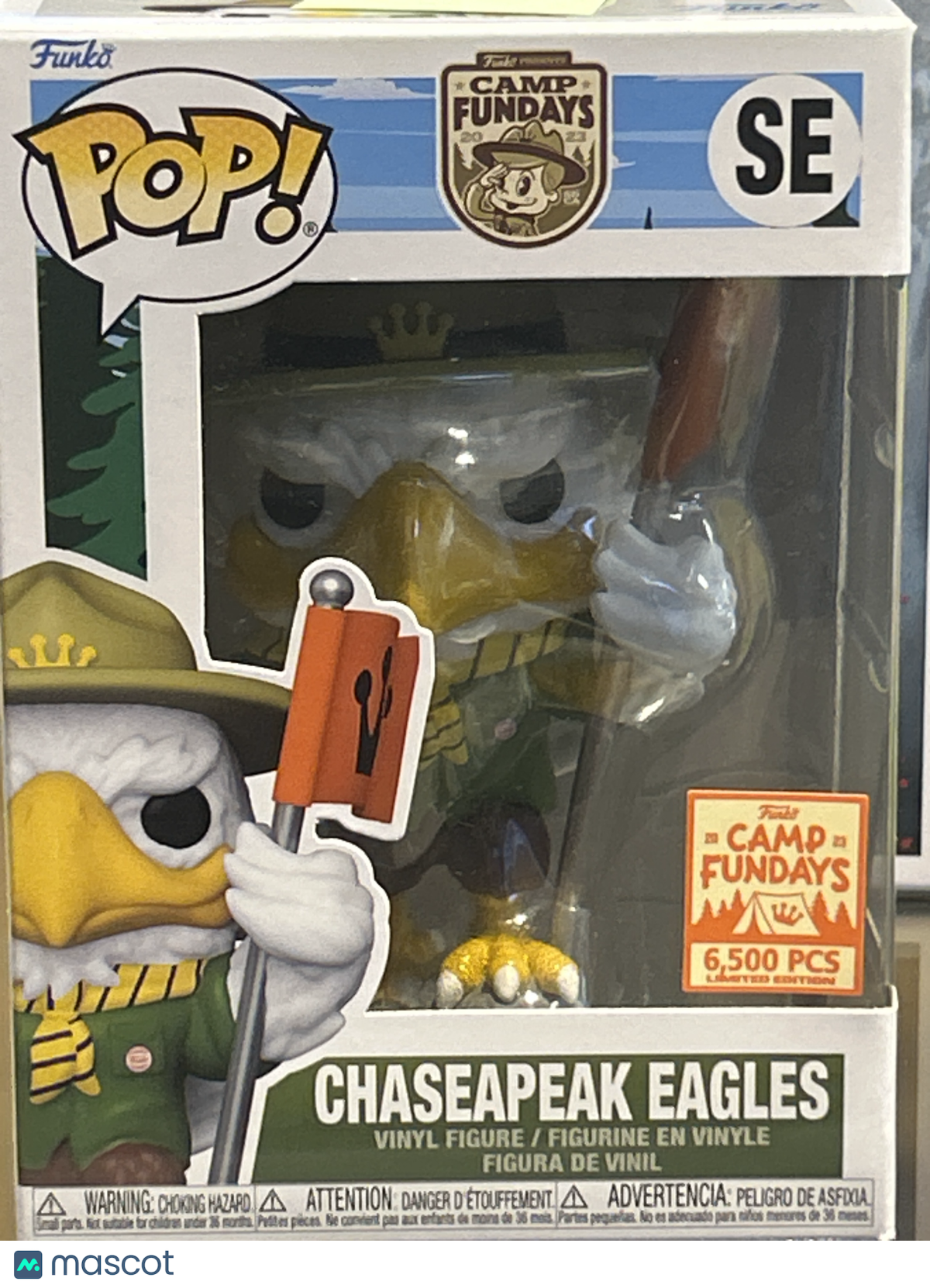 Funko Chaseapeak Eagles Very Good Camp Fundays