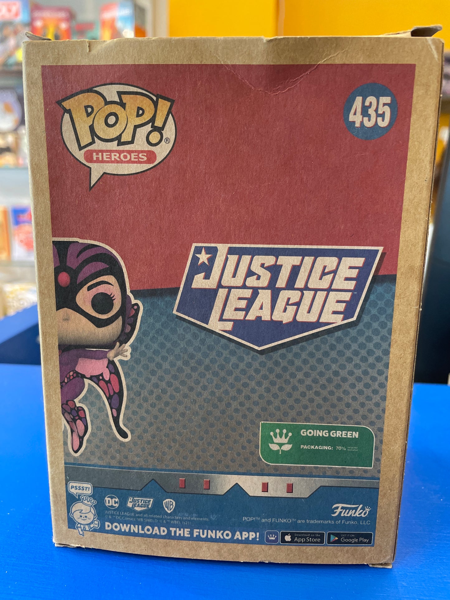 Funko Justice League: Black Orchid #435 (Okay) Earth Day 2022, Walmart Exclusive