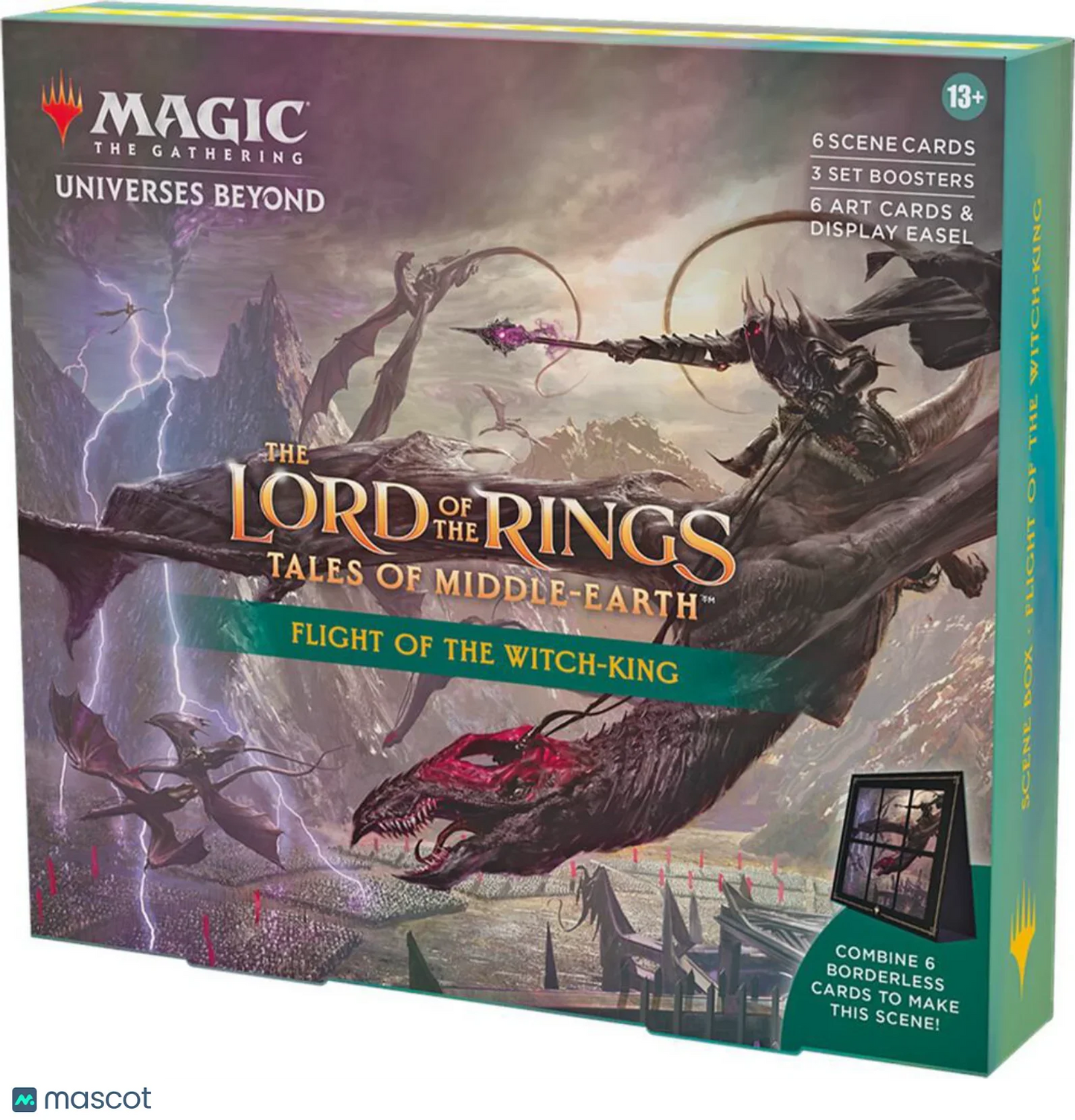 MagicTG Lord of the Rings Tales of MiddleEarth Flight of Witch King Scene Box - Papa Joey's Collectibles
