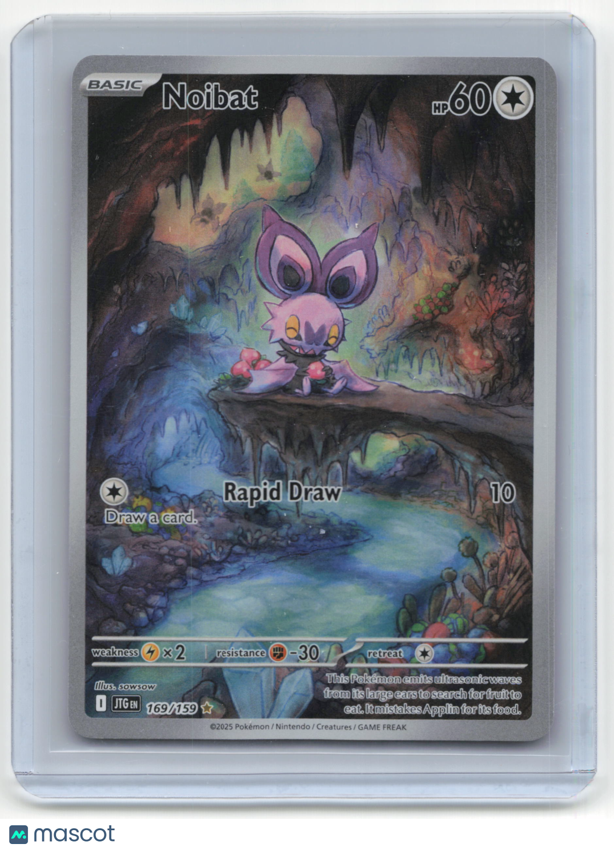 2025 Pokemon TCG Noibat Journey Together #169/159