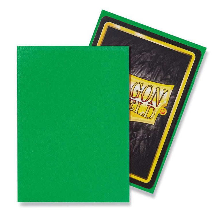 Dragon Shield Standard 20 Pt. Apple Green Matte Card Sleeves 100 Ct - Papa Joey's Collectibles
