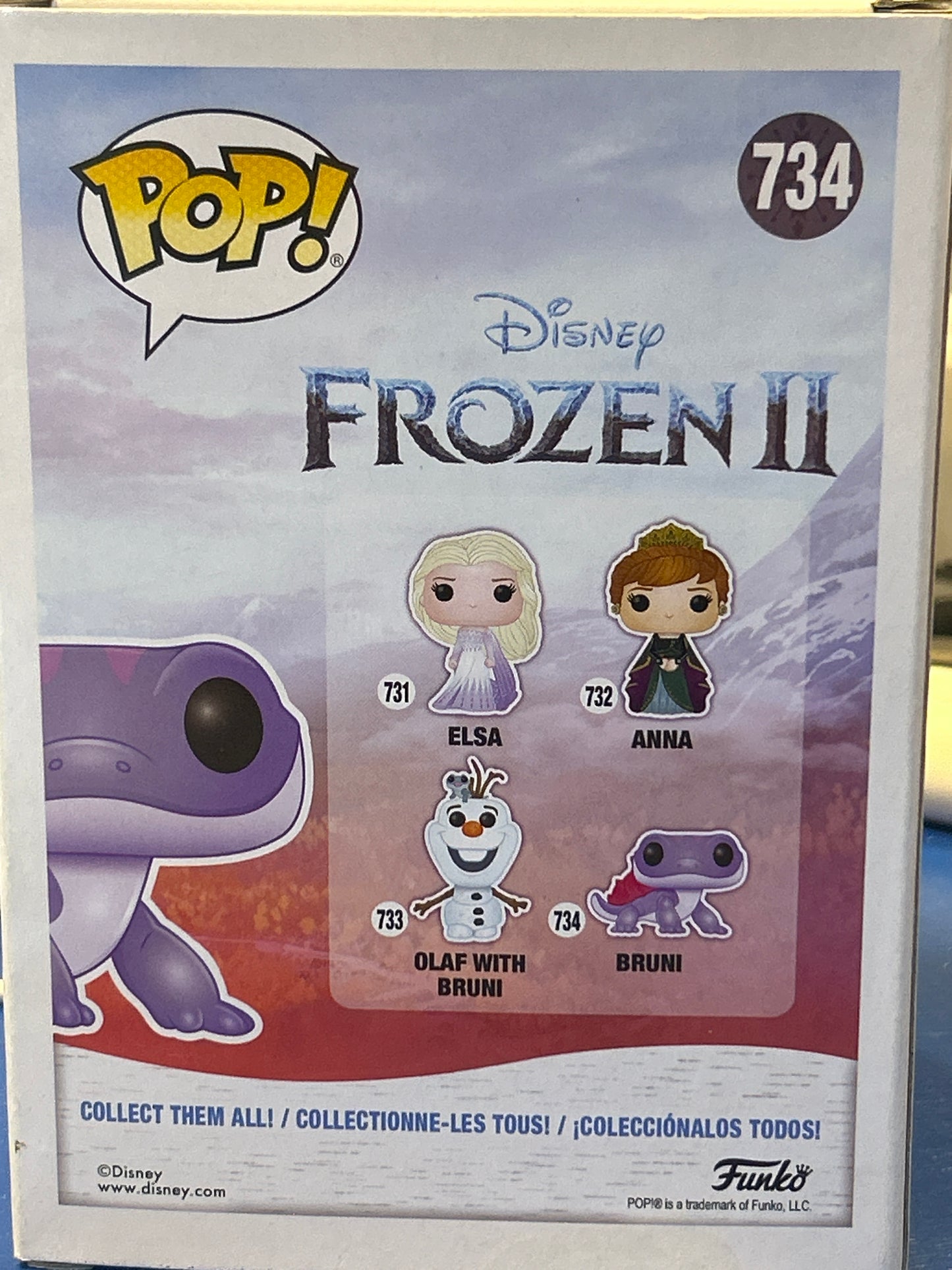 FunkoFrozen II Bruni # Good - Papa Joey's Collectibles