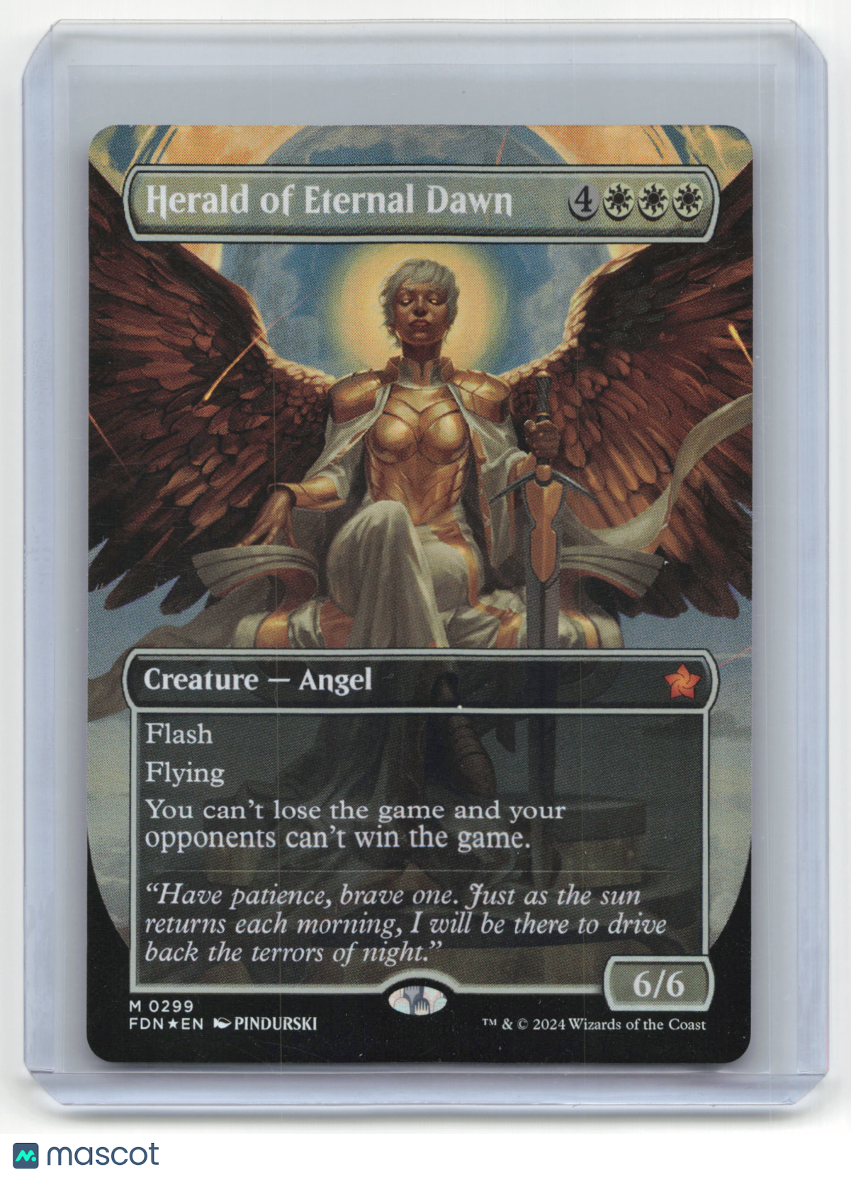 2024 Magic: The Gathering Herald of Eternal Dawn Foundations #M 0299 English Foil
