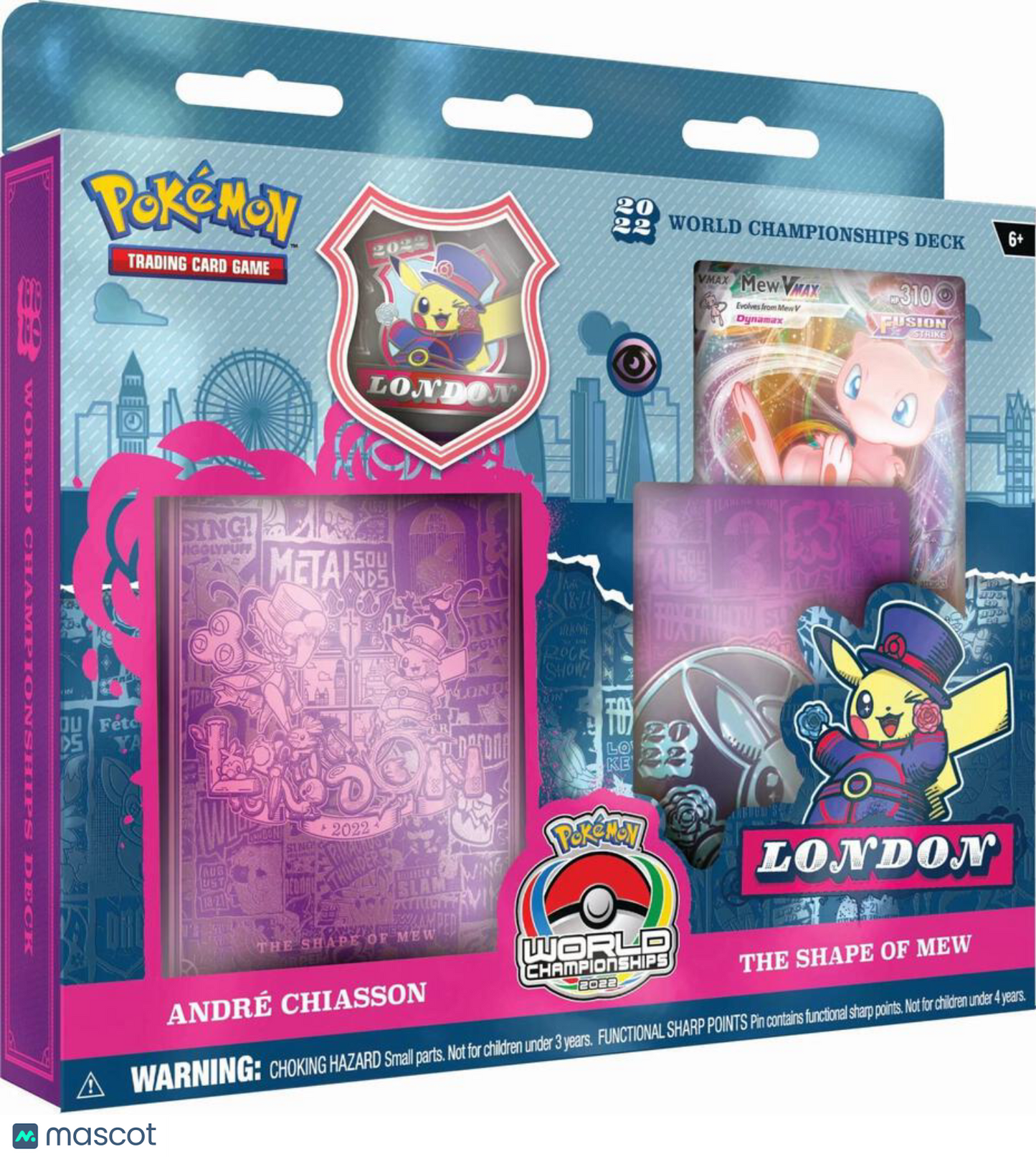 2023 Pokemon World Championship Deck Andre Chiasson The Shape of Mew