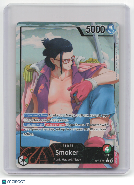 2023 One Piece Card Game Smoker royal blood #OP10-001