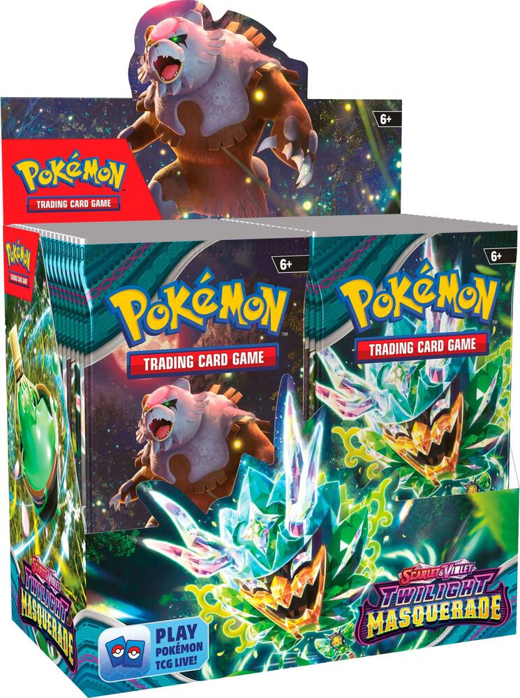 2024 Pokemon Scarlet & Violet Twilight Masquerade Booster Pack - Papa Joey's Collectibles
