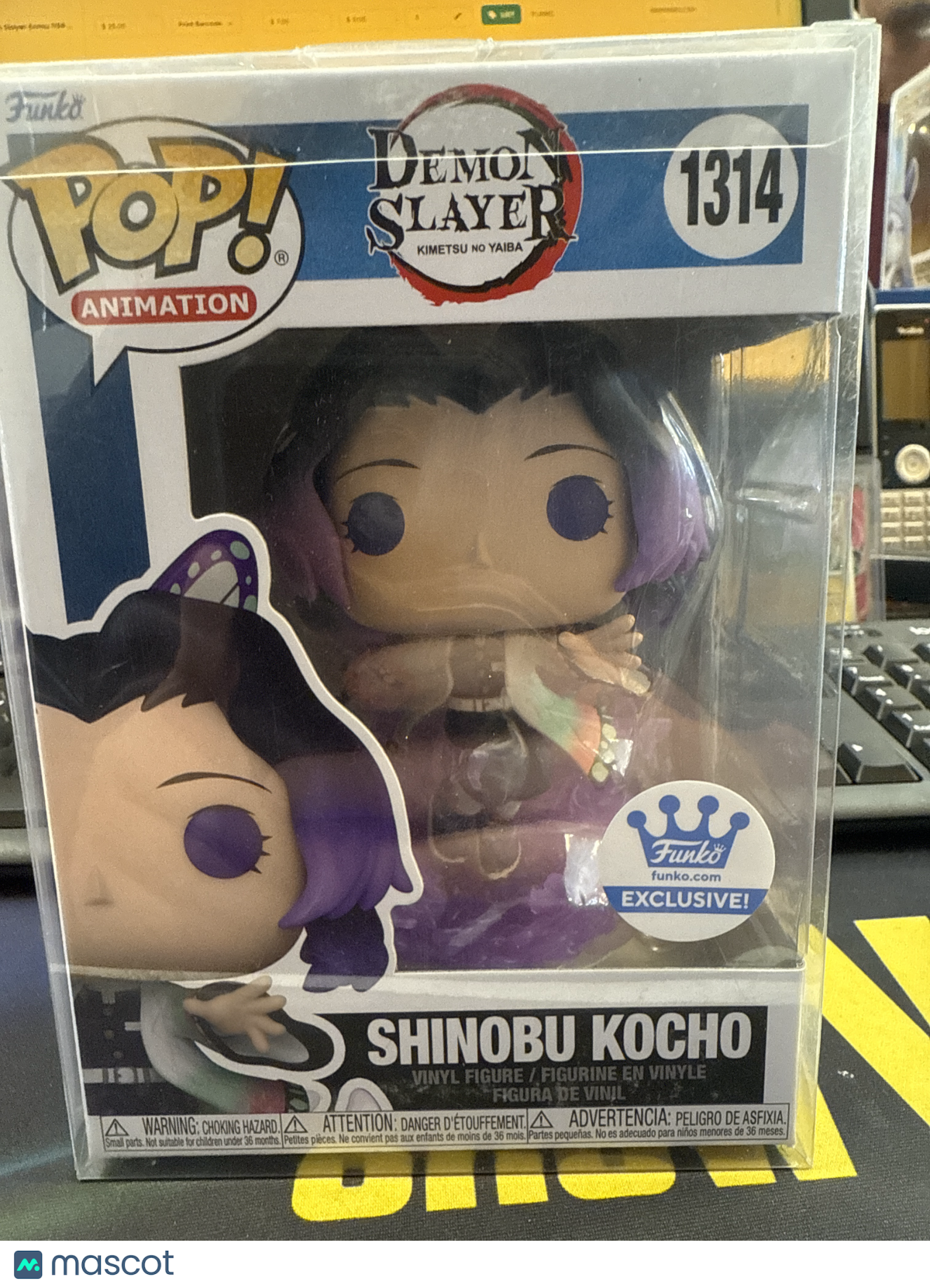 Funko Demon Slayer Shinobu Kocho 1314 Funko.com Exclusive