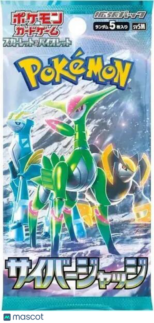 2024 Pokemon Scarlet & Violet Cyber Judge (Temporal Forces) JPN Booster Pack