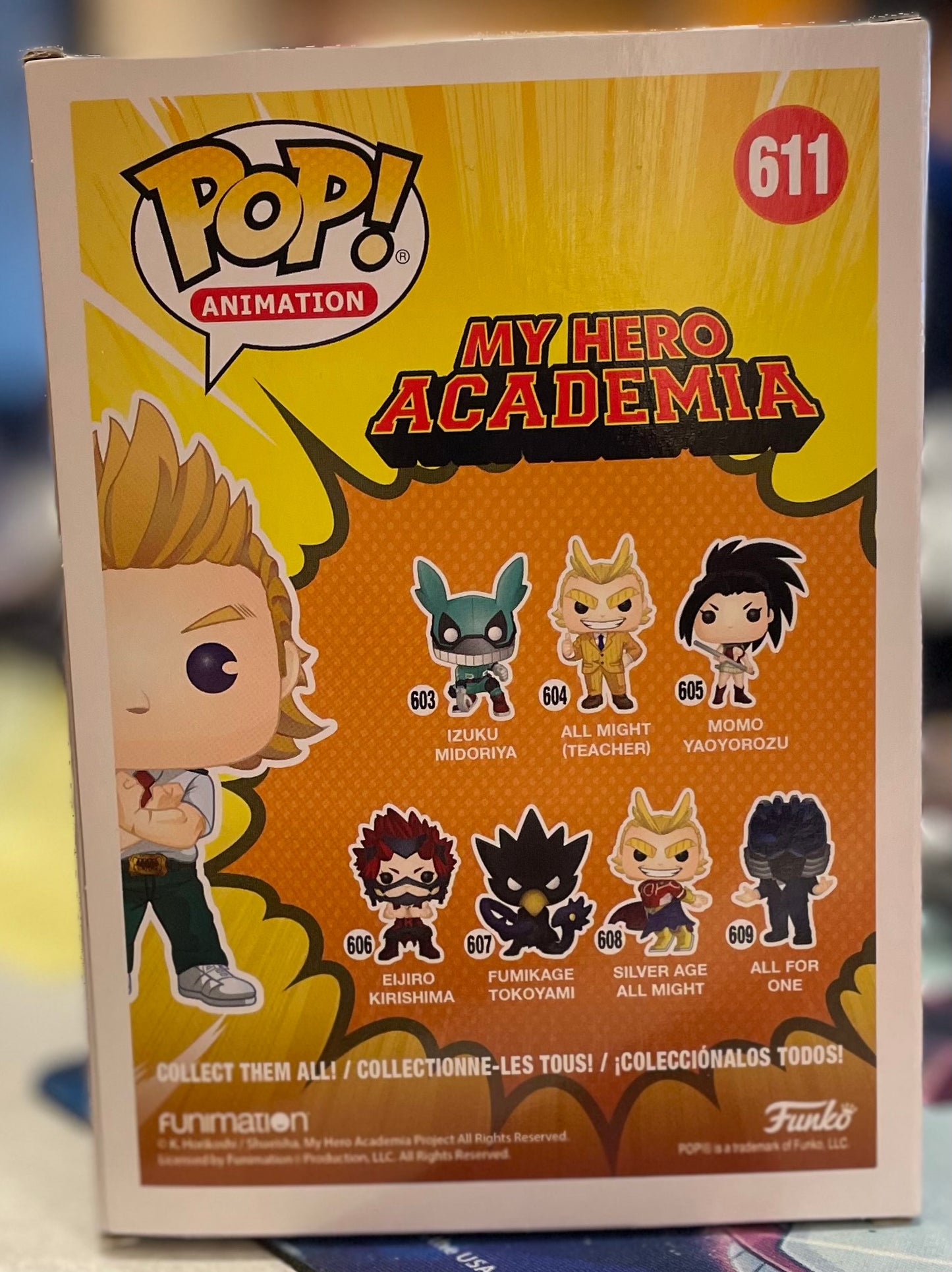 Funko My Hero Academia Mirio Togata #611 Very Good CC Exclusive