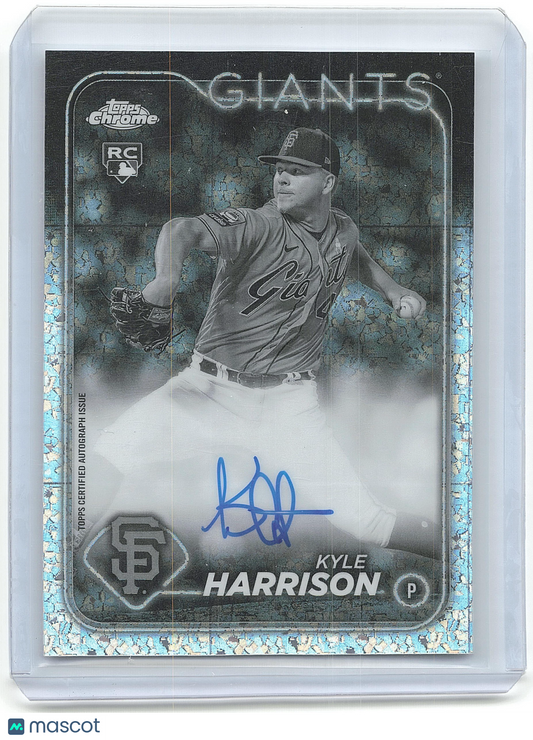 2023 Topps Chrome Baseball Kyle Harrison RC #RA-KH