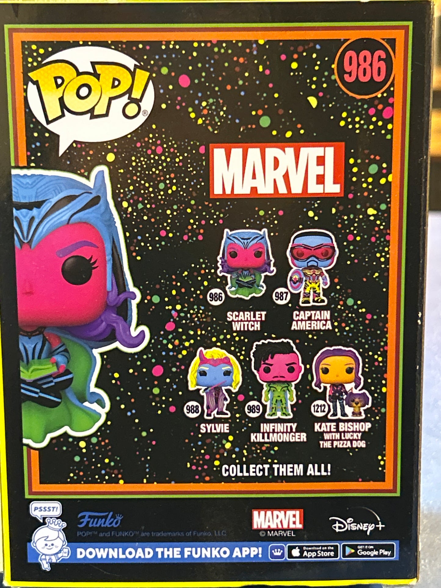 FunkoWanda Vision Scarlet Witch # Very Good Target