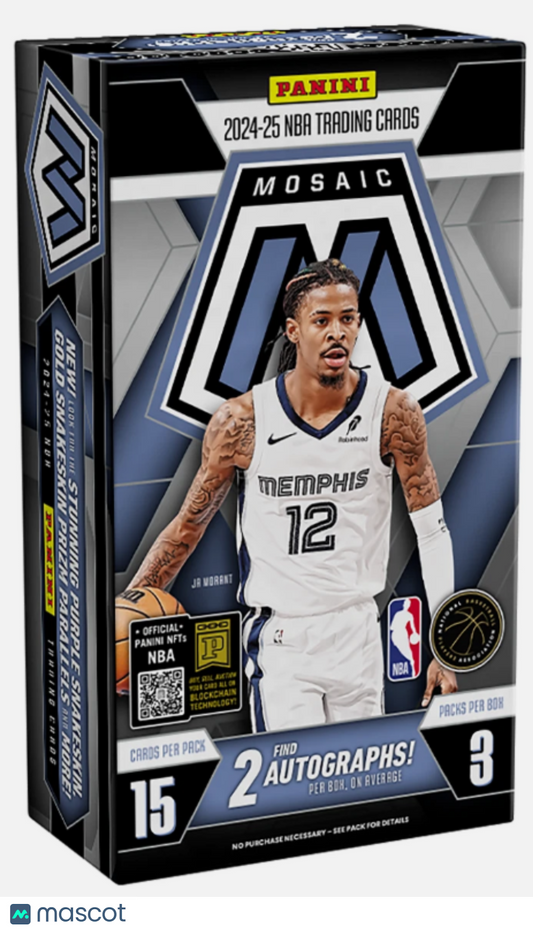 2024-25 Panini Mosaic Basketball Hobby Box