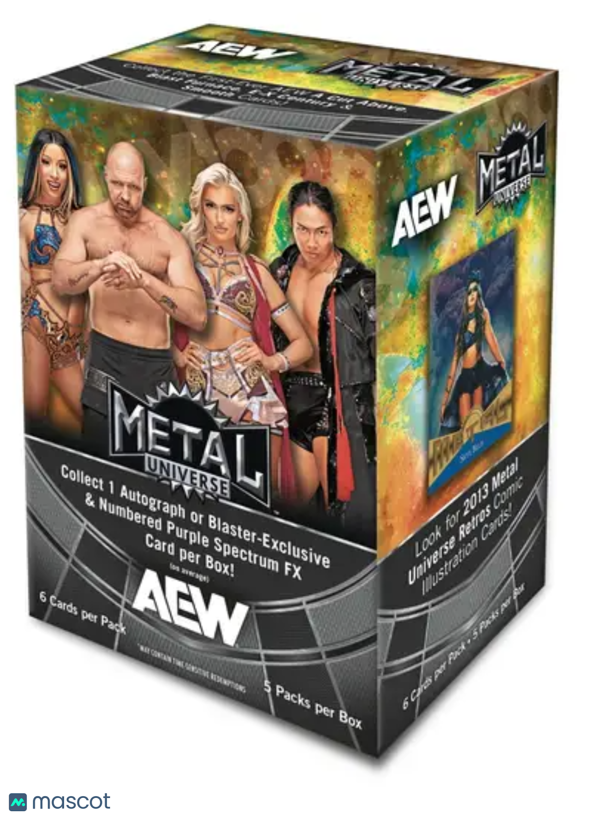 2025 Upper Deck Metal Universe Wrestling Blaster Box