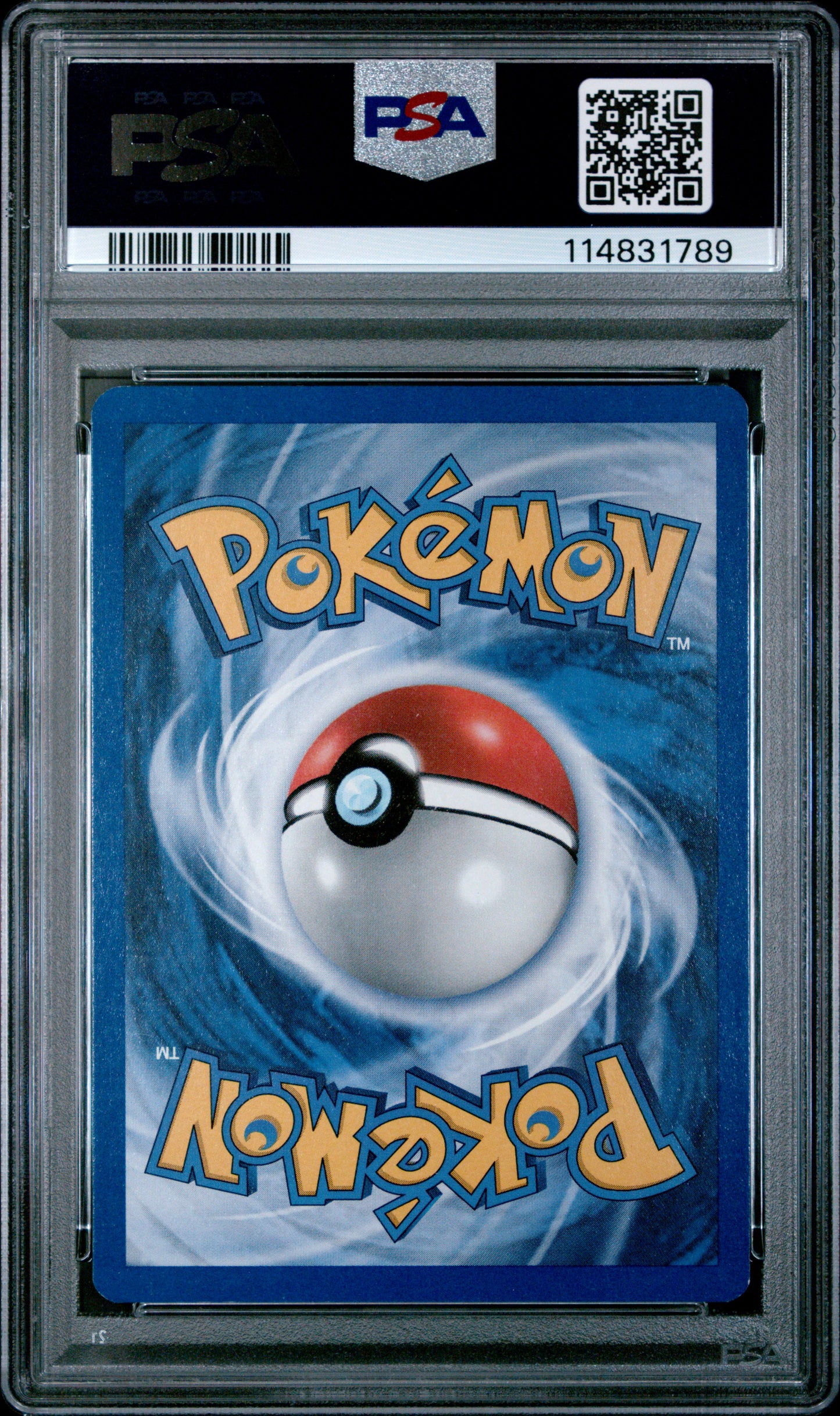 2000 Pokemon Gyarados Base Set 2 #7 Holo PSA 8
