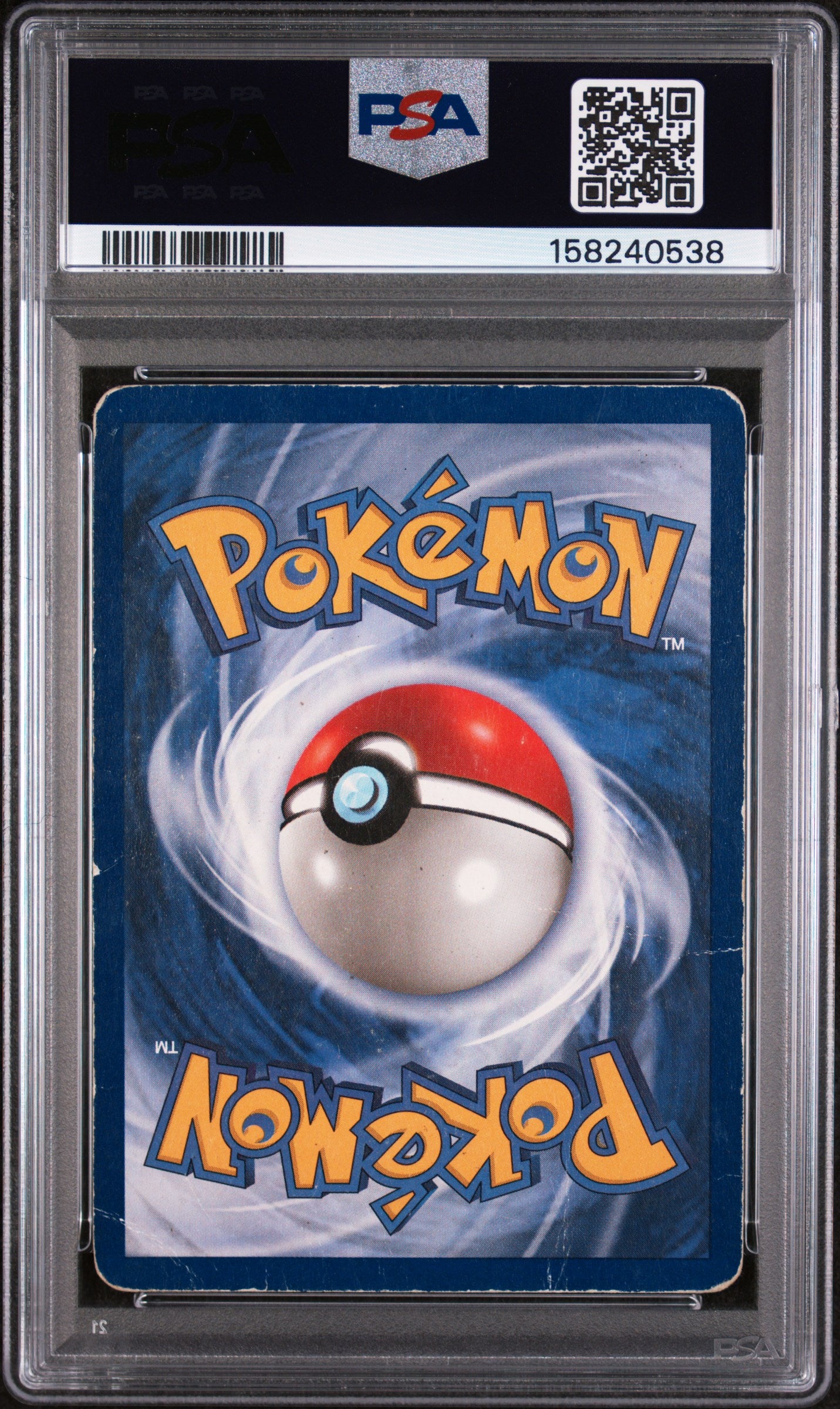 1999 Pokemon Fossil—Haunter #6/62 Fossil—Holo Rare PSA 1