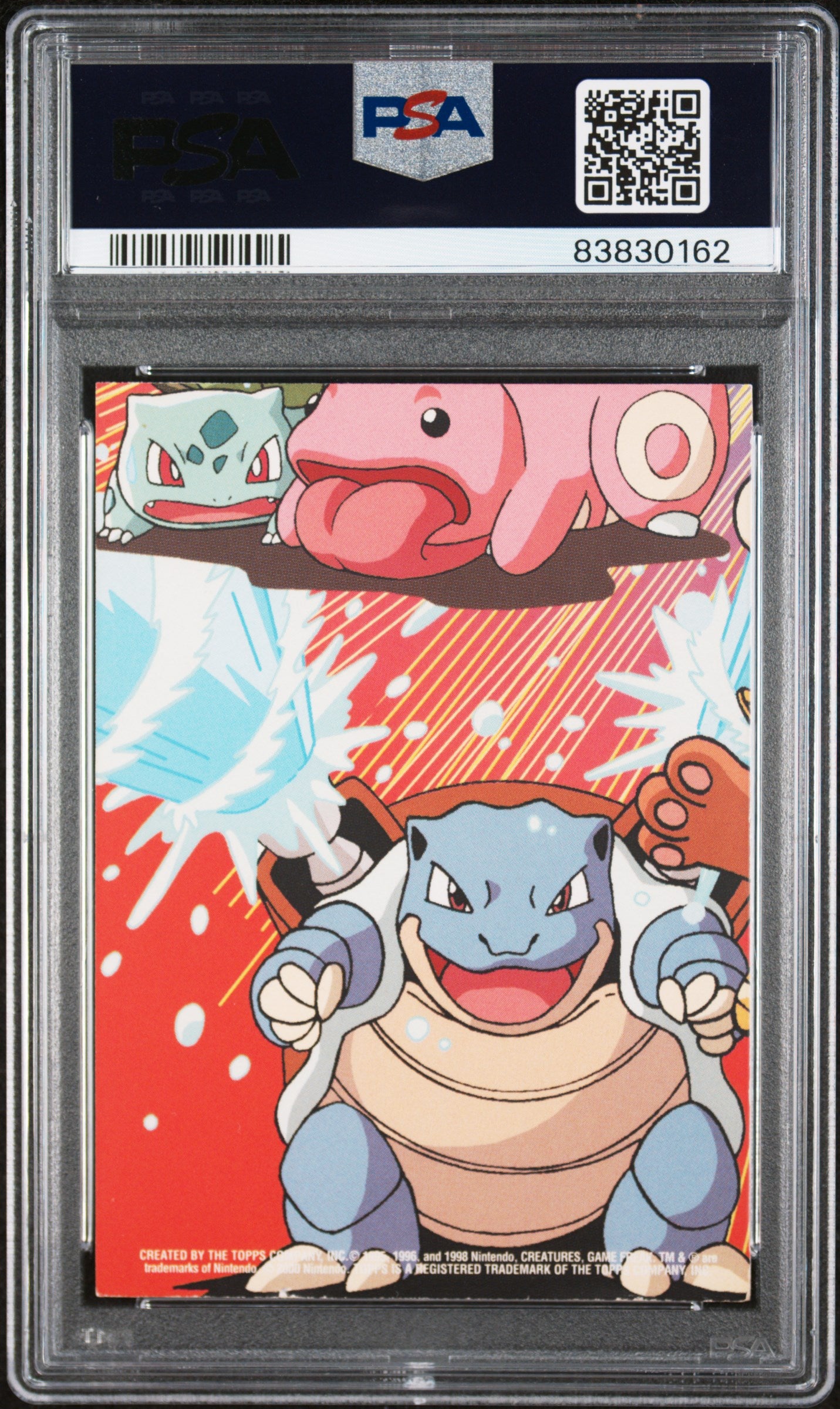 2000 Topps Pokemon TV Animation Series 2 Stick-Ons N/A Nidoking #2 PSA 5