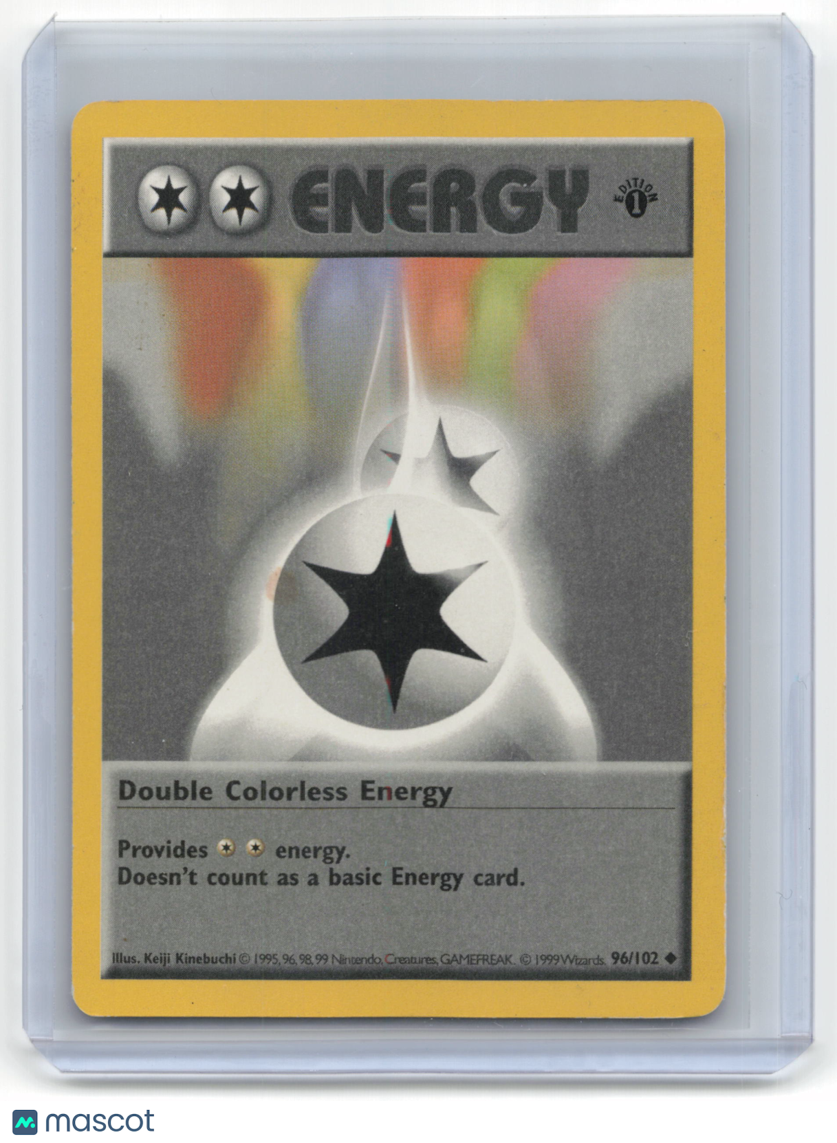1999 Pokemon Double Colorless Energy Base Set #96/102 Lightly Played Basic
