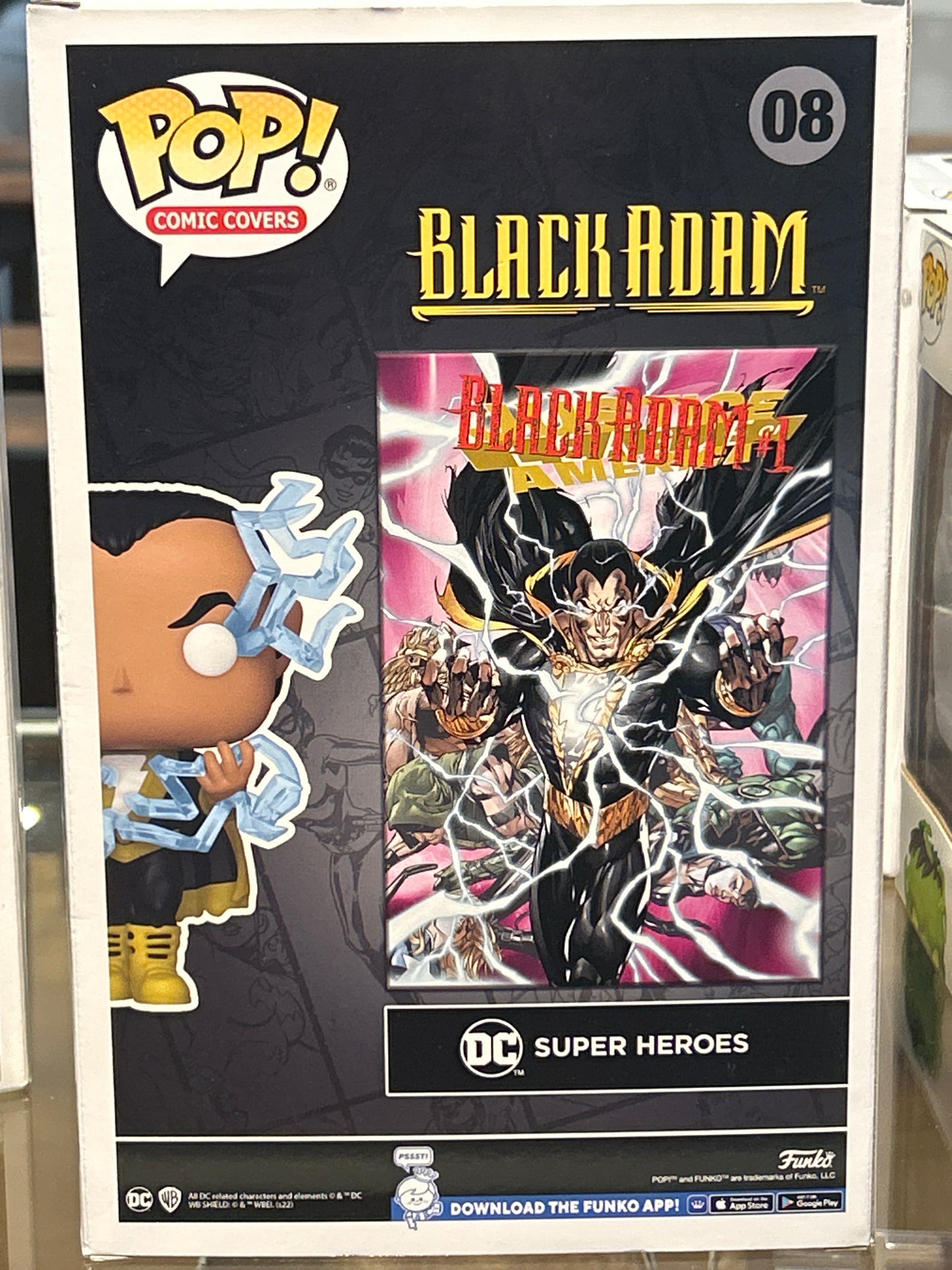 FunkoBlack Adam Black Adam # Good - Papa Joey's Collectibles