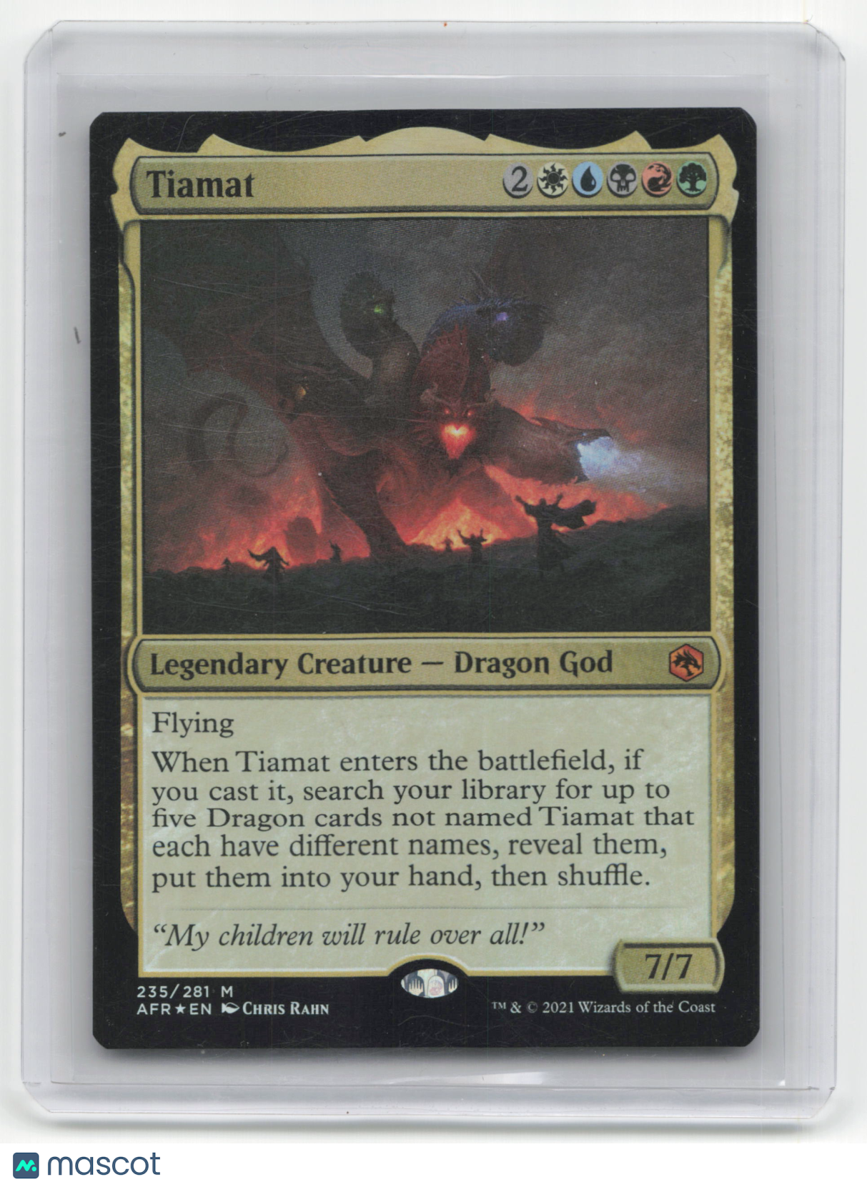 2021 MagicTCG Tiamat Adventures in the Forgotten Realms #235/281 Foil