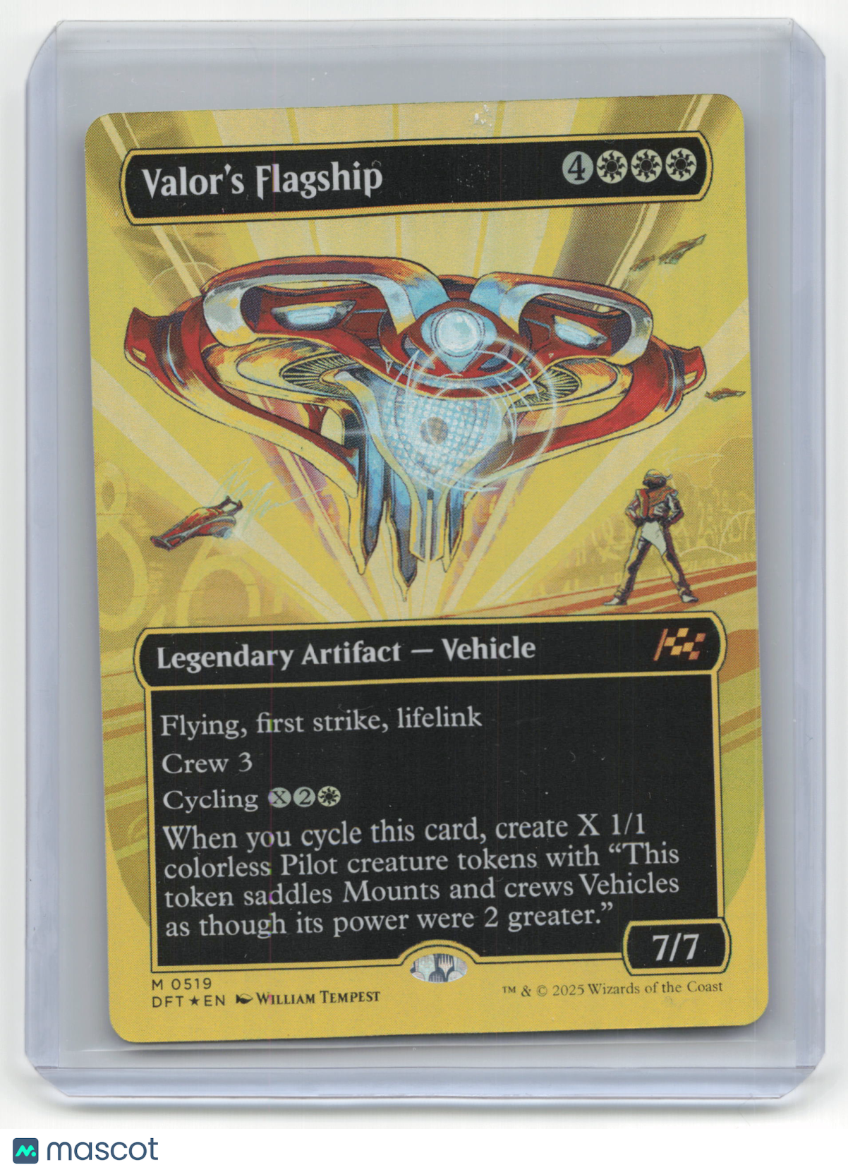 2025 Magic: The Gathering Valor's Flagship Aetherdrift #0519