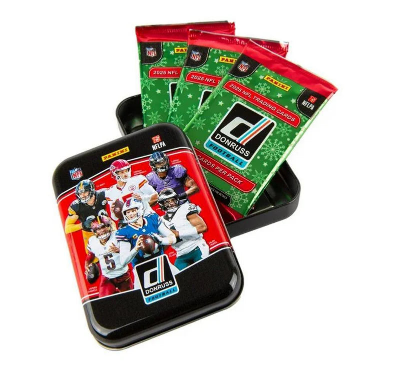 2025 DonRuss Holiday Hobby Tin Football