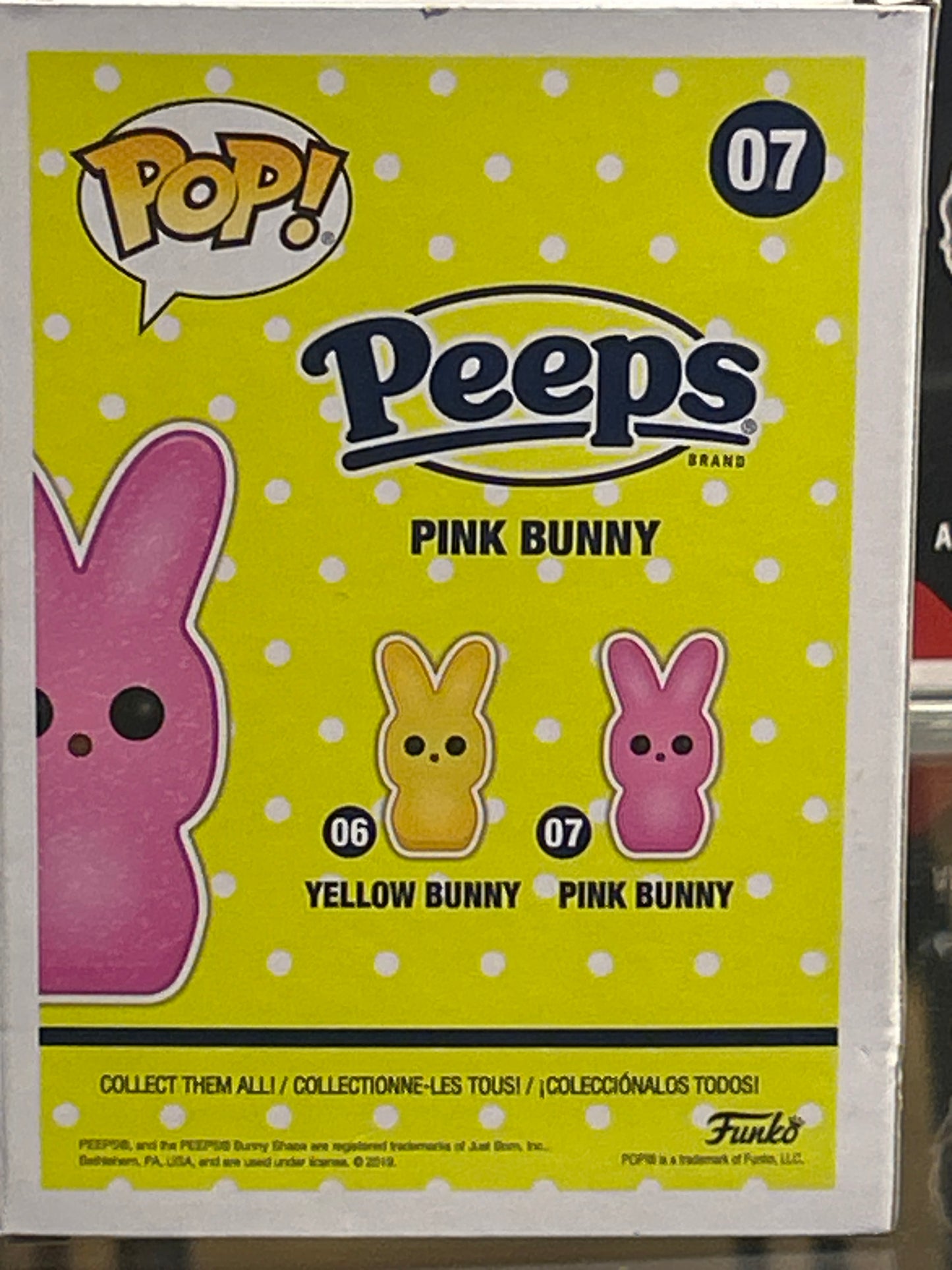 Funko Peeps Pink Bunny Very Good
