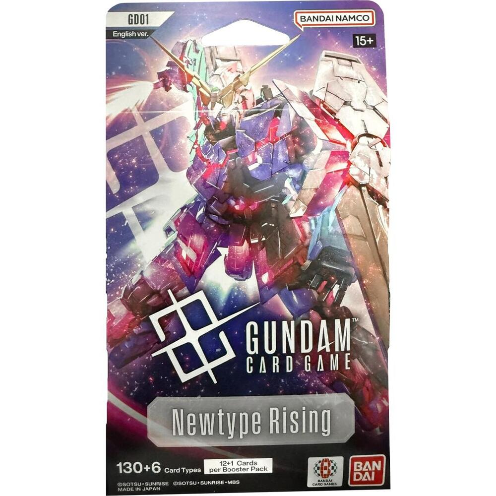 2025 Gundam Card Game Newtype Rising Sleeved Booster Pack