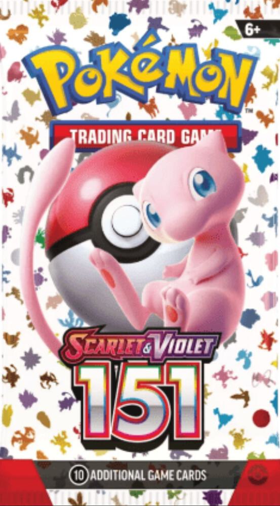 2023 Pokémon TCG: Scarlet & Violet—151 Loose Booster Pack