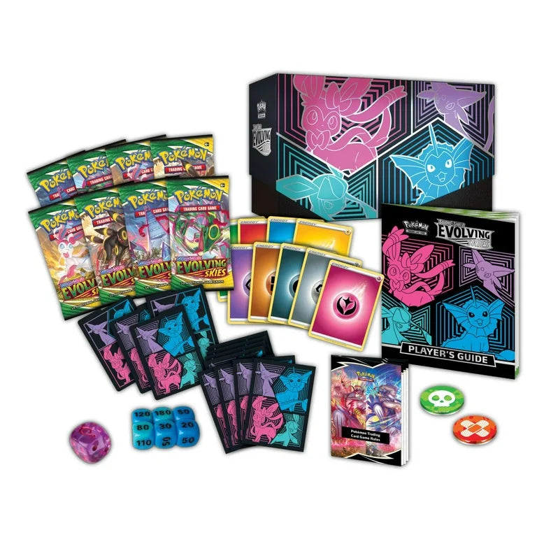 2021 Pokemon Sword & Shield Evolving Skies Elite Trainer Box (Vaporeon)