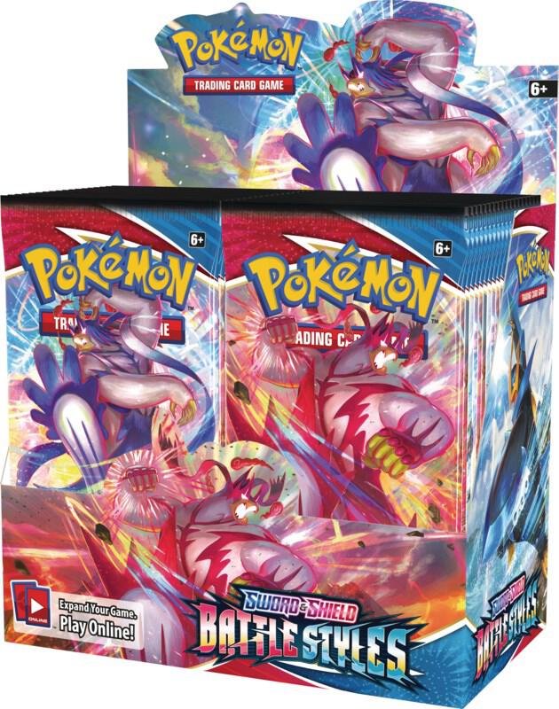 2021 pokemon Sword & Shield Battle Styles Booster Pack