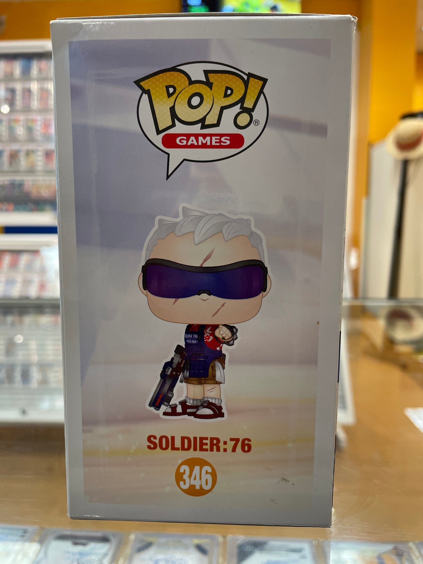 Funko Overwatch Soldier: 76 #346 (Okay) '18 Summer Convention Exclusive