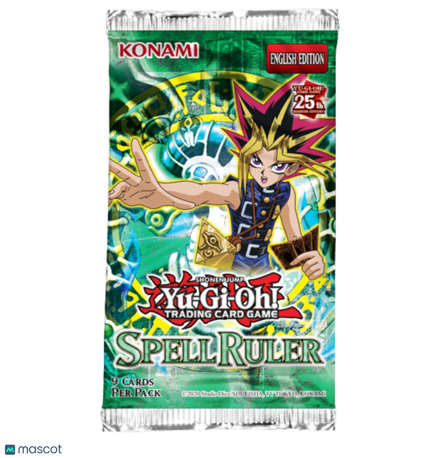 2023 YuGiOh! Spell Ruler 1st Edition 25th Quarter Century Booster Pack