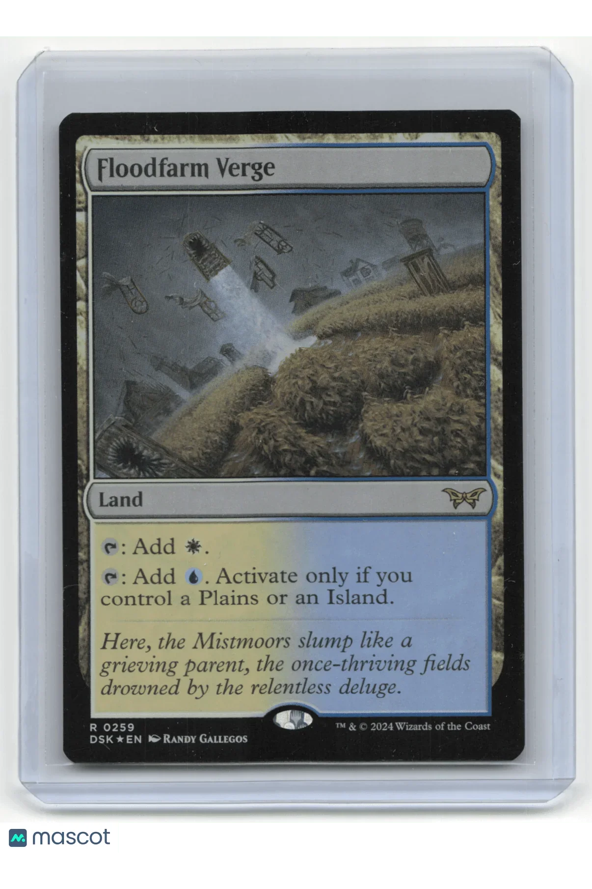 2024 Magic: The Gathering Floodfarm Verge Duskmourn #0259 English Holo - Papa Joey's Collectibles