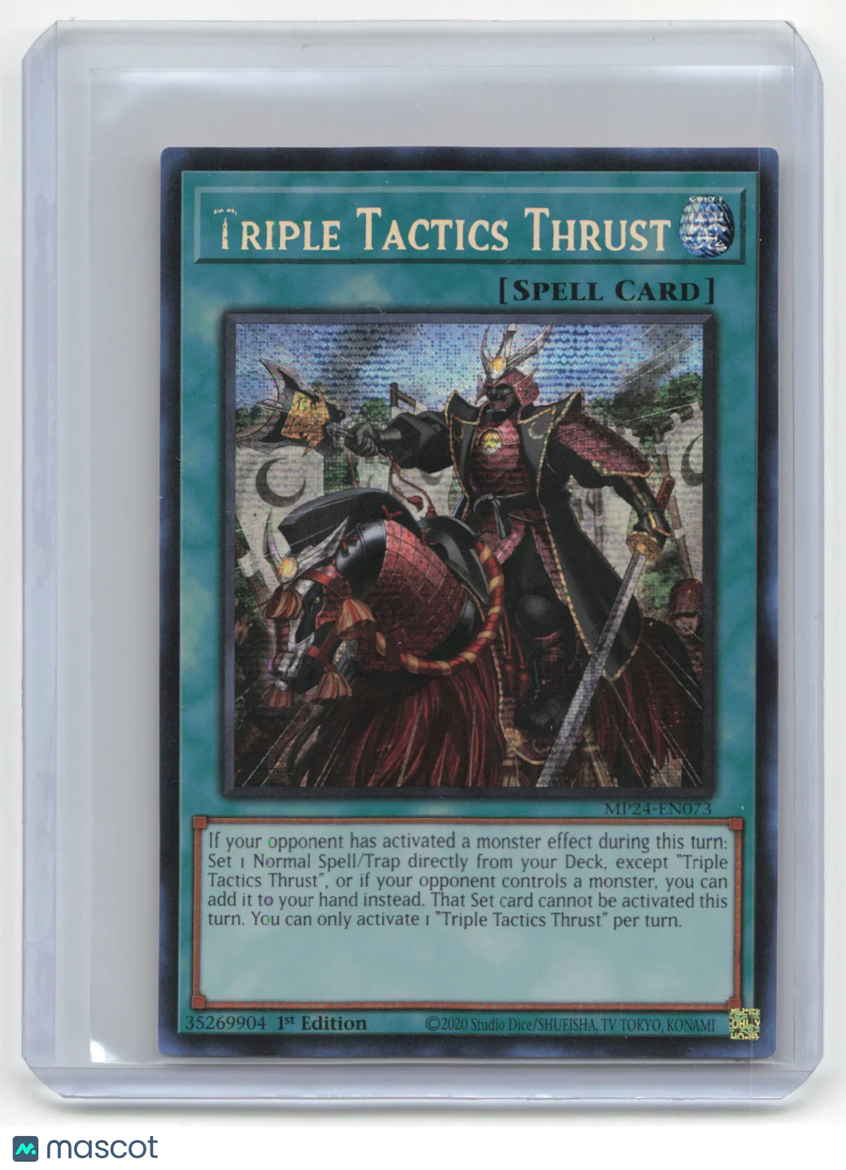 2024 Yu-Gi-Oh! Triple Tactics Thrust 25th Dueling Mirrors #MP24-EN073 PSR - Papa Joey's Collectibles
