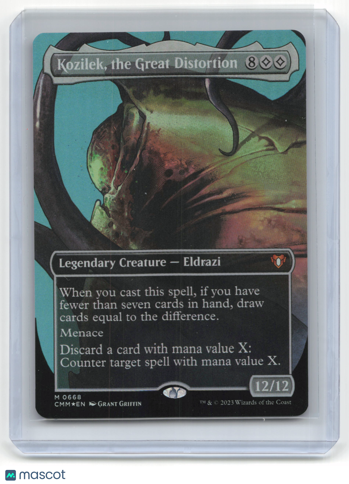 2023 MagicTG Kozilek, the Great Distortion Commander Masters #M 0668 Foil