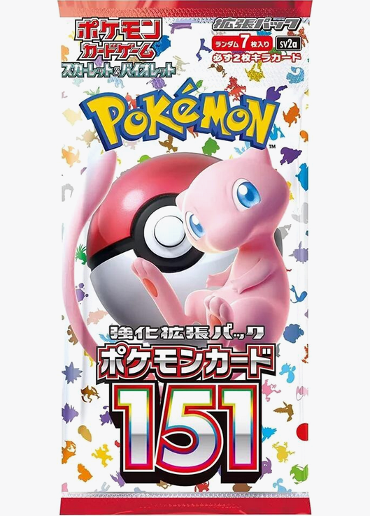 Pokemon 151 Japanese Booster Pack