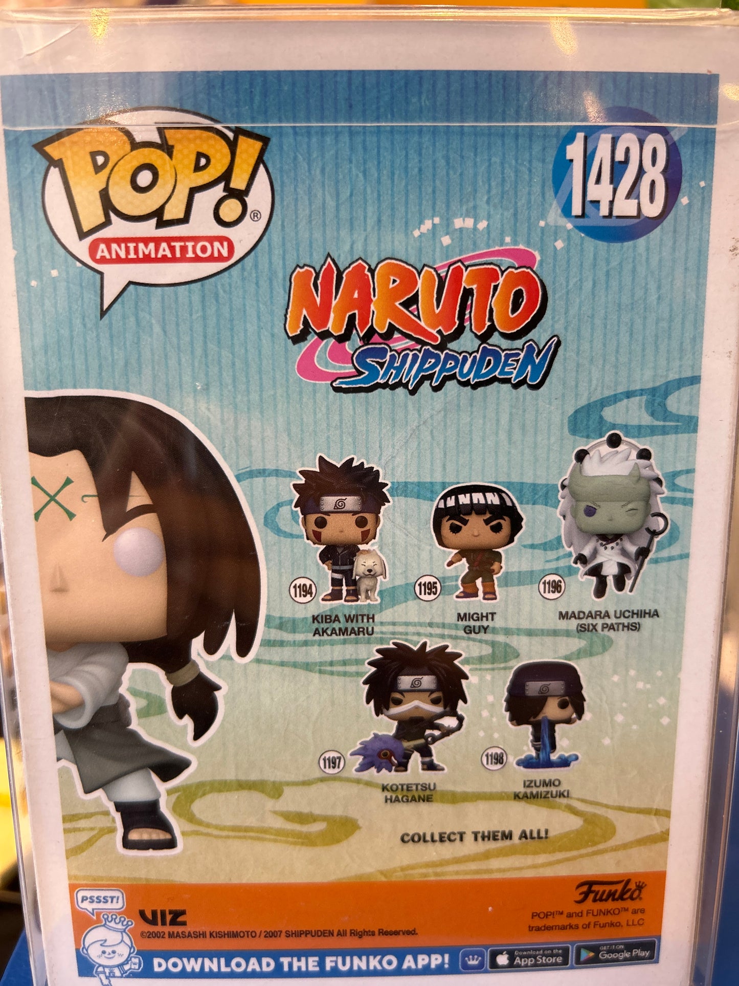 POP! Animation—Naruto Shippuden—Neji Hyuga #1428—(Chase) (Entertainment Earth Exclusive)