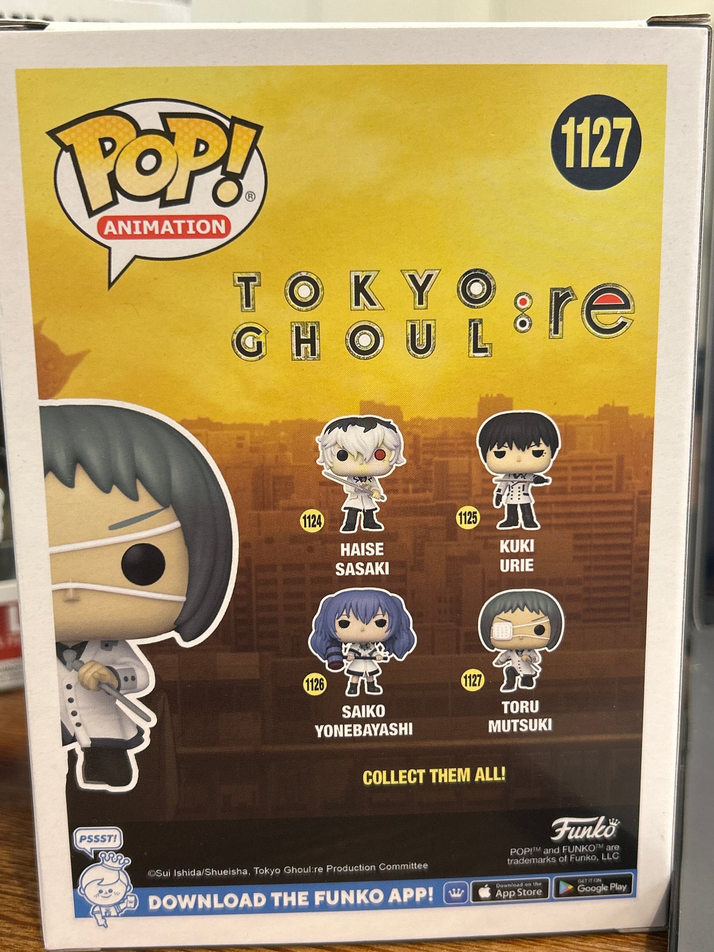 FunkoTokyo Ghoul Toru Mutsuki #
