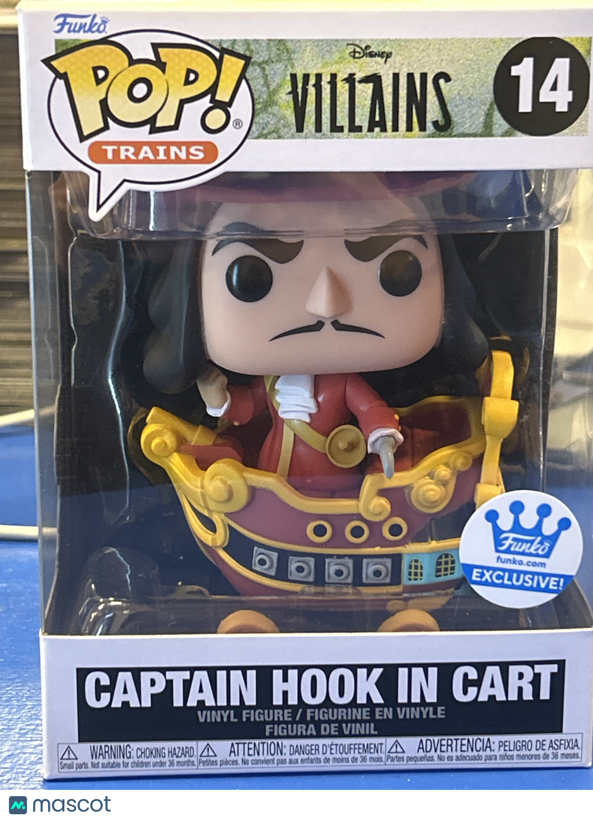 Funko Captain Hook in Cart Very Good Funko