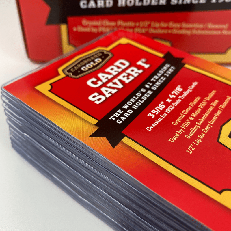 3"X4" Clear Semi-Rigid Card Saver 1 (50-Count)