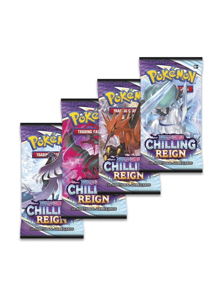 2021 Pokemon Sword&Shield Ice Rider Calyrex V Collection Box
